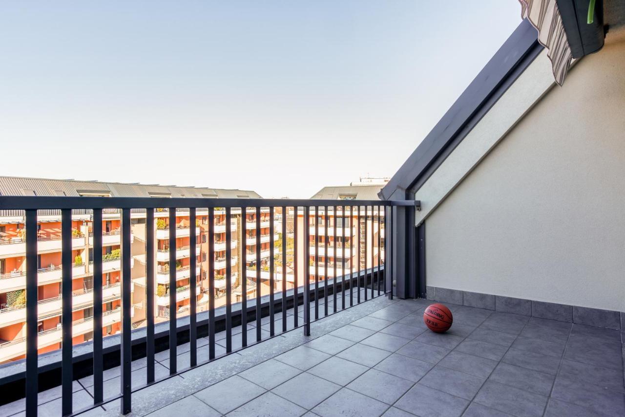 Modern Apt With Terrace, Wifi & Ac Milan Extérieur photo