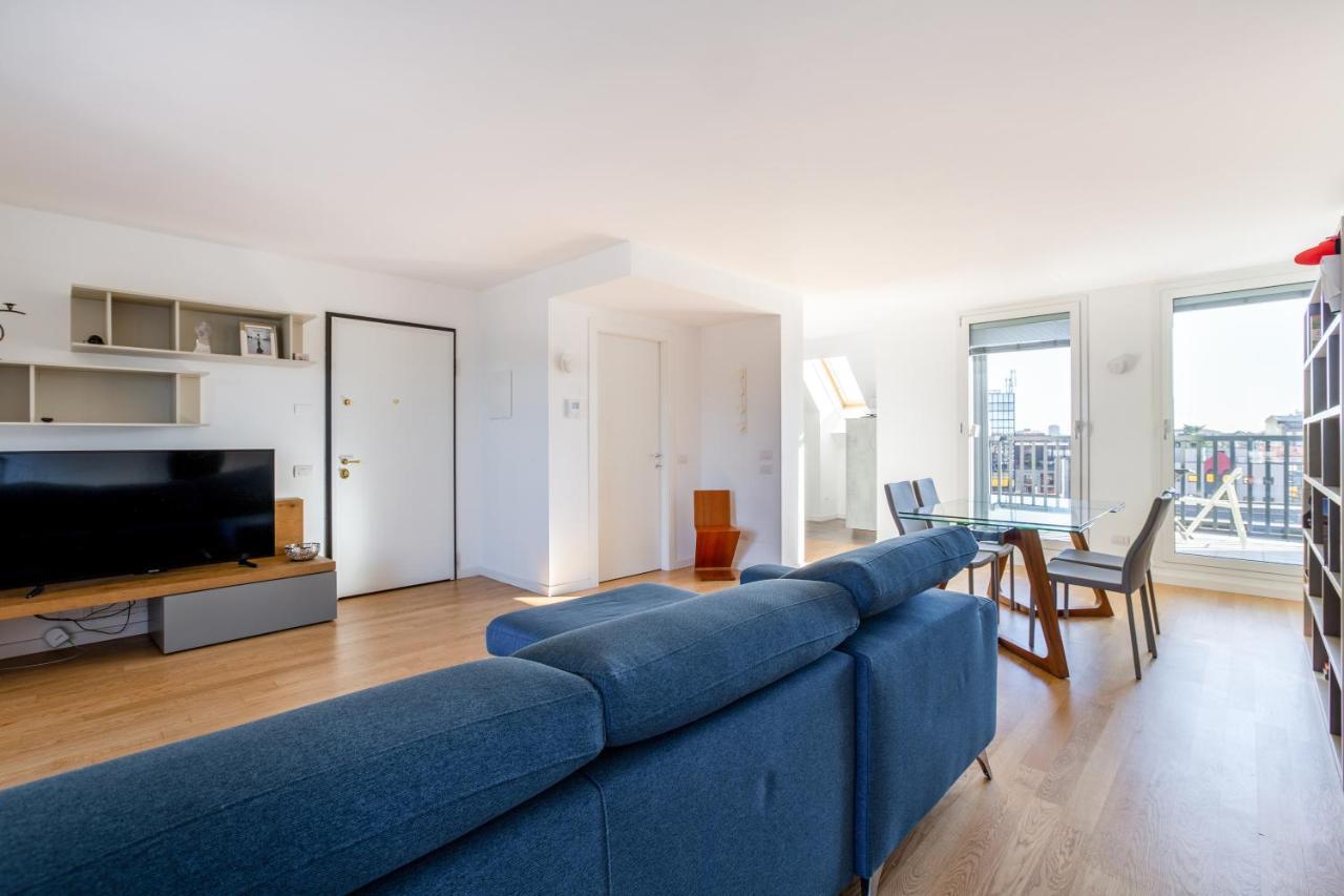 Modern Apt With Terrace, Wifi & Ac Milan Extérieur photo